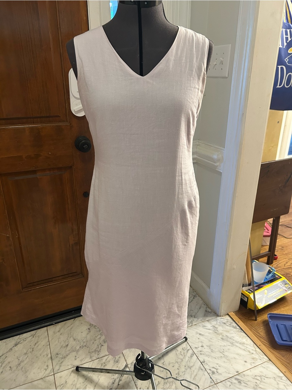 Old Navy Lavender Sleeveless V-Neck Shift Dress